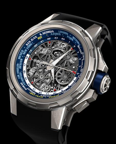 Richard Mille RM 63-02 World Timer Replica Watch